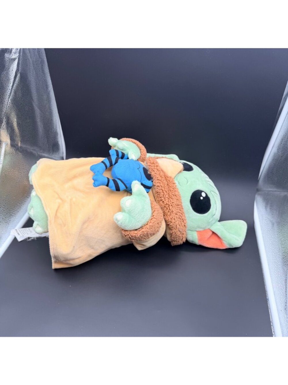 Star Wars The Child Baby Yoda Plush 16" w/ Frog Kohl’s Cares - Picture 6 of 10
